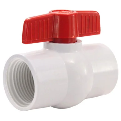 0.5″ PVC Ball Valve, Thread x Thread