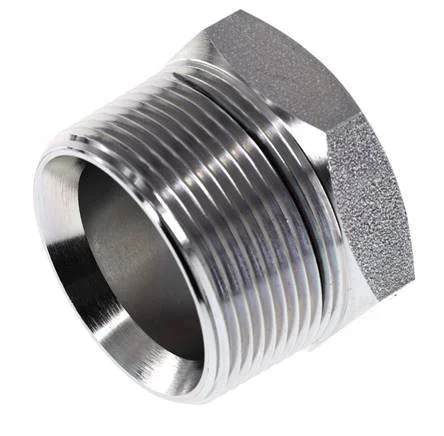 1 1/2” NPT Male Zinc plated Steel Closing plug with Outer Hex 70 Bar