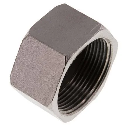 1 1/2” NPT Stainless steel End cap 16 Bar