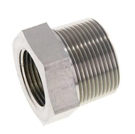 1 1/4” NPT x 1” NPT M/F Zinc plated Steel Reducing Ring 80 Bar – Hydraulic