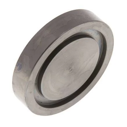 1-1/4” SAE Blind Plate 6000 PSI Steel ISO 6162