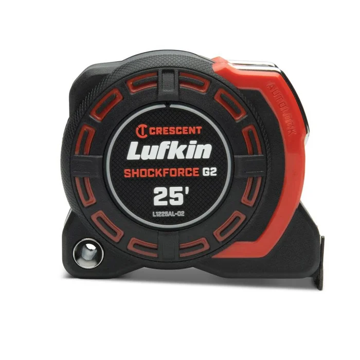 1-1/4 Inch x 8m/26′ Shockforce G2 Auto-Lock Tape Measure L1225ALCME-02