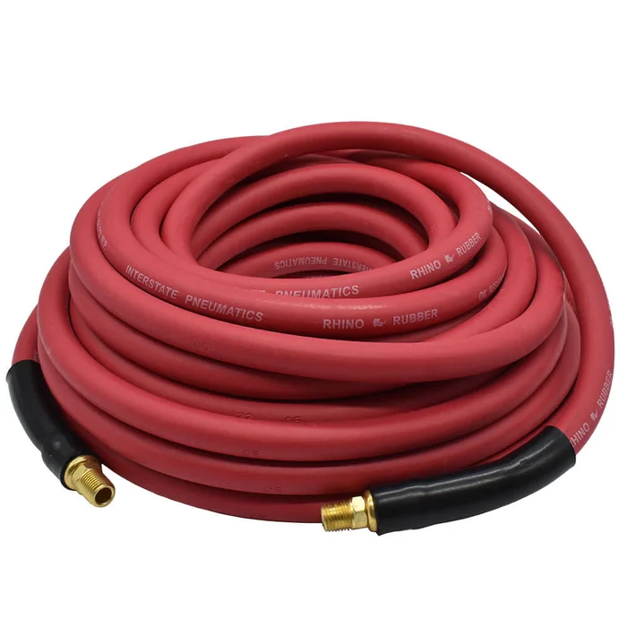 1/2 Inch X 25′ Pneumatic Rhino Rubber Air Hose Red HA48-025H66