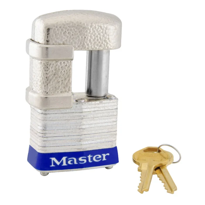 1-9/16 in Width Keyed Alike Laminated Steel Pin Tumbler Padlock 37KAMK