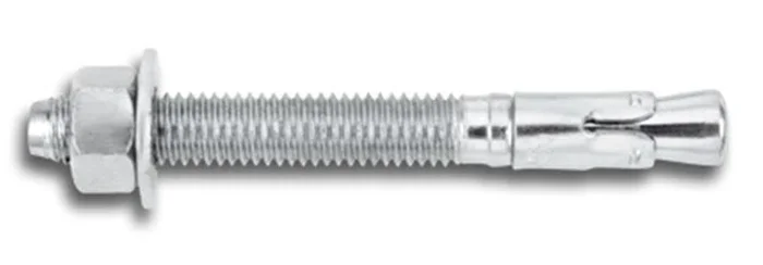 1 In. x 6 In. Power-Stud Carbon Steel Wedge Expansion Anchor – 10 Anchors 7461SD1-PWR