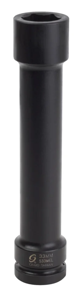 1 Inch Dr 33mm Extra Long Impact Socket 533MEL