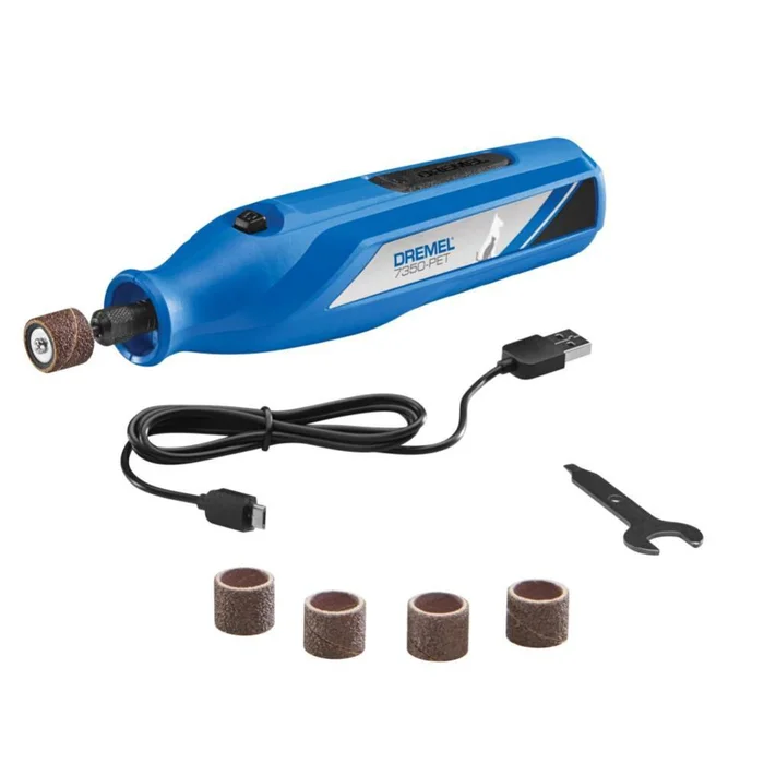 1-speed Cordless 4-volt 2-Amp Pet Grooming Rotary Tool Kit 7350-PET