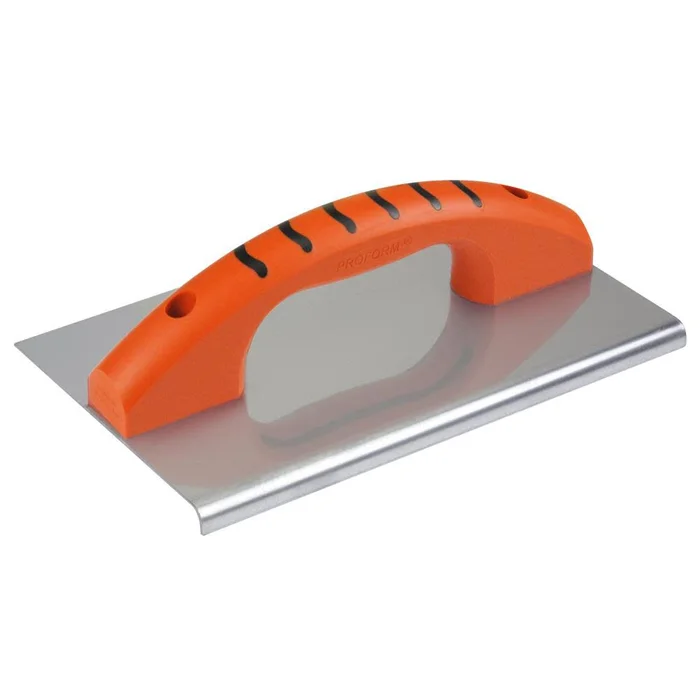 10 In. x 6 In. 5/8 In. R Stainless Steel Edger with ProForm Float Handle CF903PF