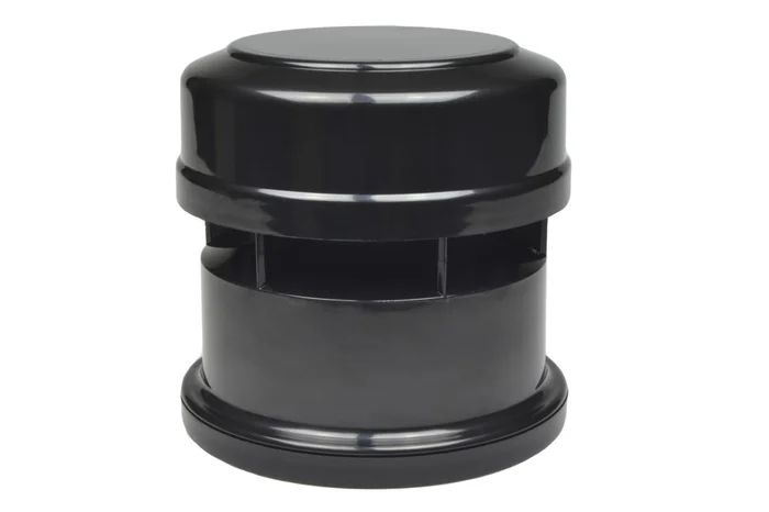 110MM AIR ADMITTANCE VALVE BLACK S/WELD T/A