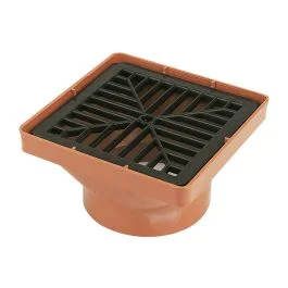 110mm Underground Square Gully Hopper