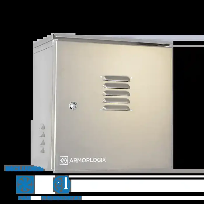 16″ X 16″ X 10″ Nema 3 Enclosure With Fan Al161610N3-Ft