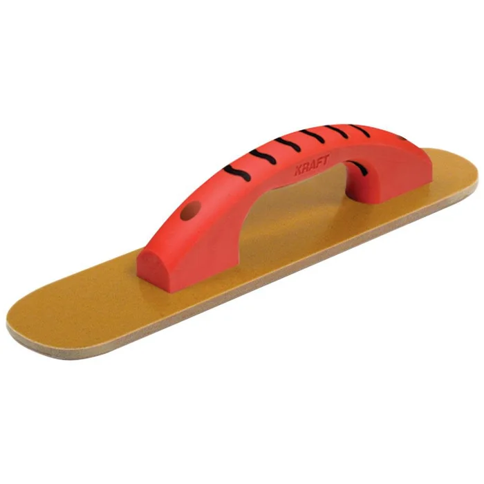 16in x 3 1/2in Round End Laminated Canvas Resin Hand Float CF501PF