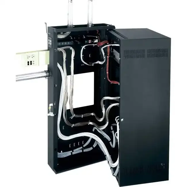 16Sp/22D Wallrack W/Plexi