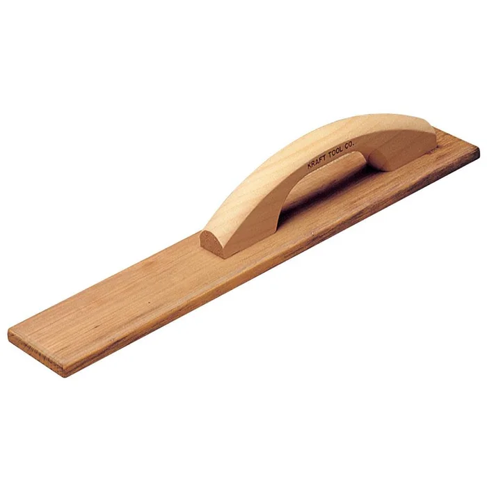 18 In. x 3-1/4 In. Teakwood Hand Float with Wood Handle CF269
