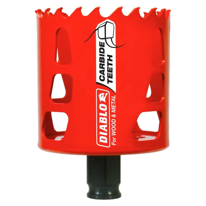 2-9/16in (65mm) Carbide-Tip Wood & Metal Holesaw DHS2563CT