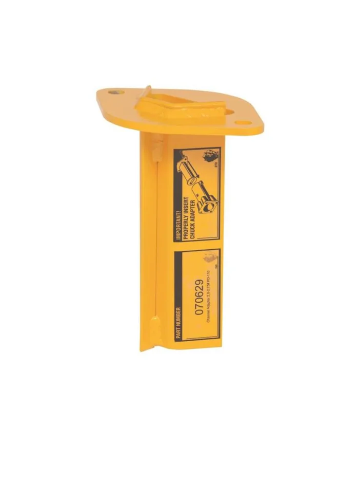 2 to 2-3/4 lbs/ft channel Post Chuck Adapter for Rhino pd-110 Pneumatic Post Driver 70629