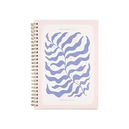 2024 Happy Planner 12-Month Monthly/Weekly Small Organized by Happy Planner, 5-1/2″ x 8-5/16″, Tropical Blues, July 2024 To June 2025