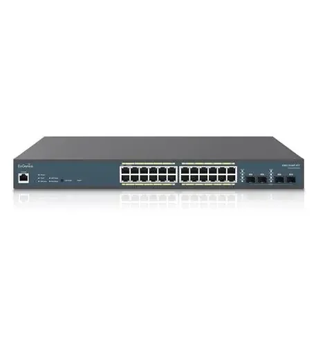 24-Port Gigabit PoE+ Switch with 240W Bu