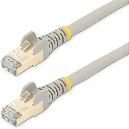 25 ft CAT6a Ethernet Cable – 10GbE Gray UL/TIA Certified
