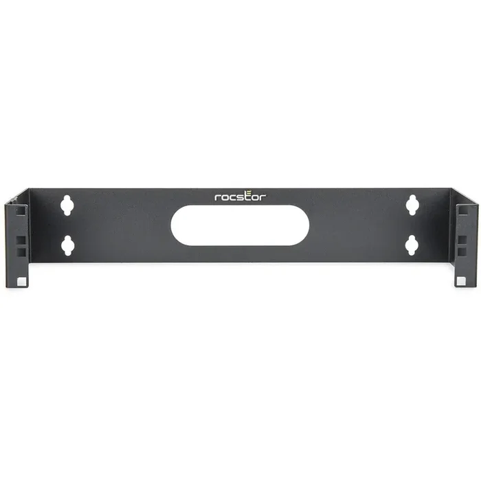 2U 19in Wall Mount Bracket – for Patch Panels – Hinged Wall Mounting Bracket – Maximum