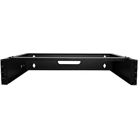 2U Wall Mount Rack, 14in Deep, 19 inch Wall Mount Network Rack, Wall Mounting Patch Panel Bracket – RACK2U14BRACKET
