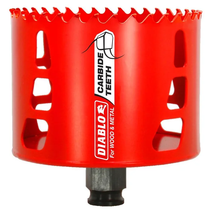 3-1/2in (89mm) Carbide-Tip Wood & Metal Holesaw DHS3500CT