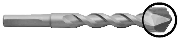 3/16 X 4 In. Groo-V Tip Multi-Purpose Masonry Bit GRT- 3- 4