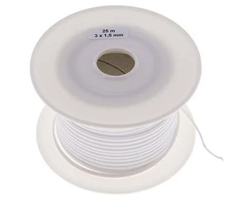 3×1.5 mm PTFE Face Sealing Tape 25 m