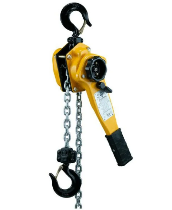 3/4 Ton 20′ Lift Lever Hoist with Black Chain LC008-20B