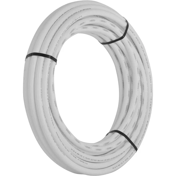 3/4in x 100′ White Polyethylene PEX Coil Tubing U870W100