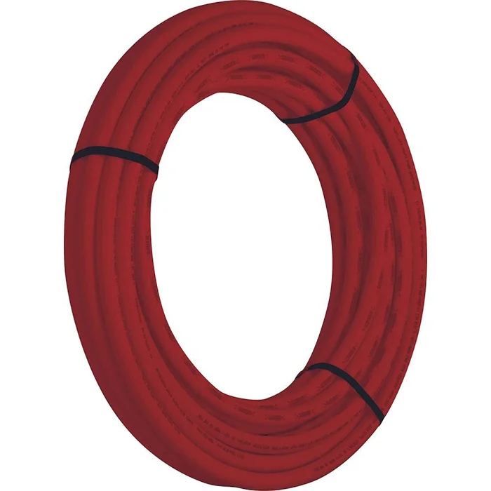 3/4in x 25′ Red Polyethylene PEX Coil Tubing U870R25
