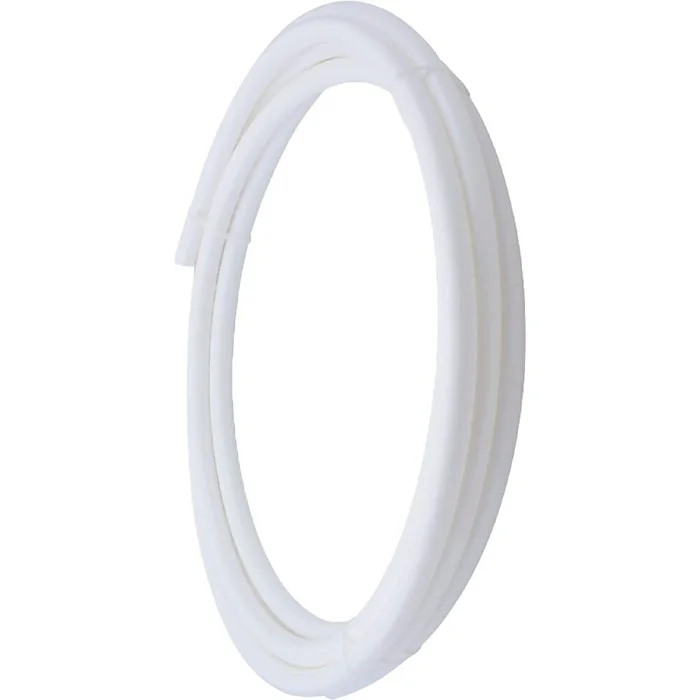 3/4in x 25′ White Polyethylene PEX Coil Tubing U870W25