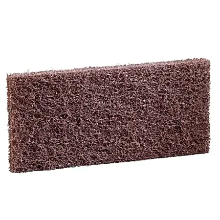 3M™ Doodlebug™ Scrub ‘N Strip Pads, 8541, 4 5/8″ x 10″, Brown, Pack Of 5