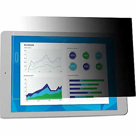 3M™ Privacy Screen Protector for Apple® iPad® 10.2in, iPad Air® 3rd Gen, iPad Pro® 10.5in, PFTAP012 – For 10.2″LCD Tablet – 4 3 – PFTAP012