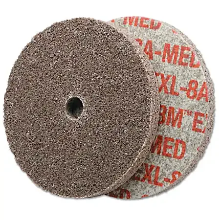 3M™ Scotch-Brite™ EXL Unitized Deburring Wheel, 3″H x 1/8″W x 1/4″D, Medium