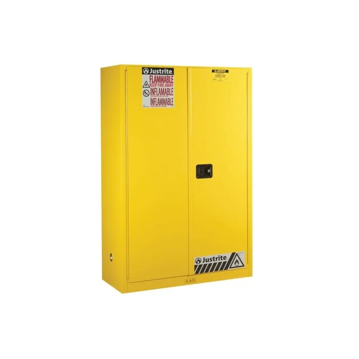 45 Gallon Yellow Self Close Flammable Cabinet 894520