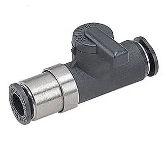 4mm – 4mm Union Straight 2-Way Ball Valve Series 10