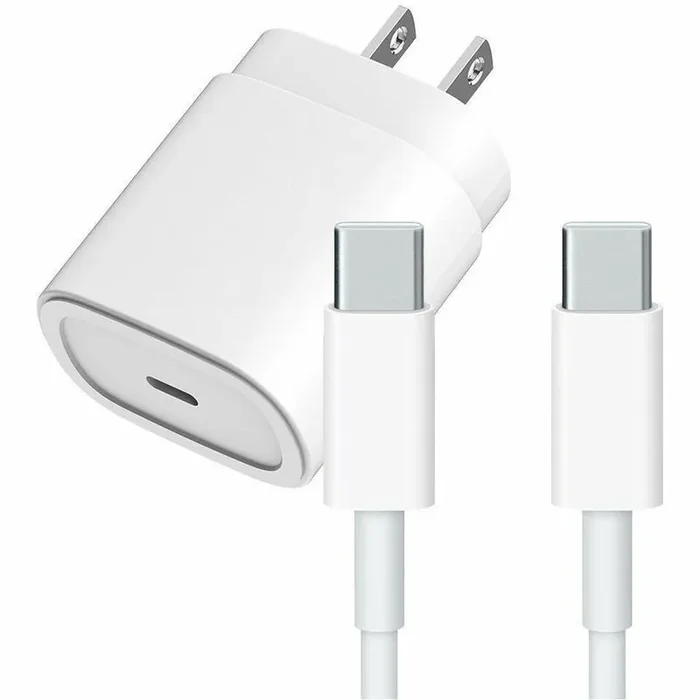 4XEM 25W USB-C Charging Kit compatible for iPhone 15 Pro and iPhone 15 Pro Max – White