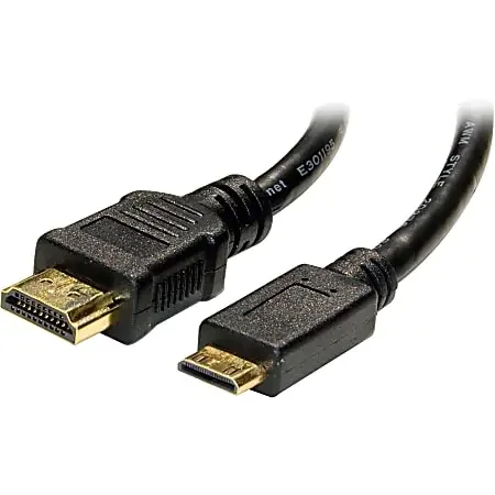 4XEM Mini HDMI To HDMI Adapter Cable, 10‘