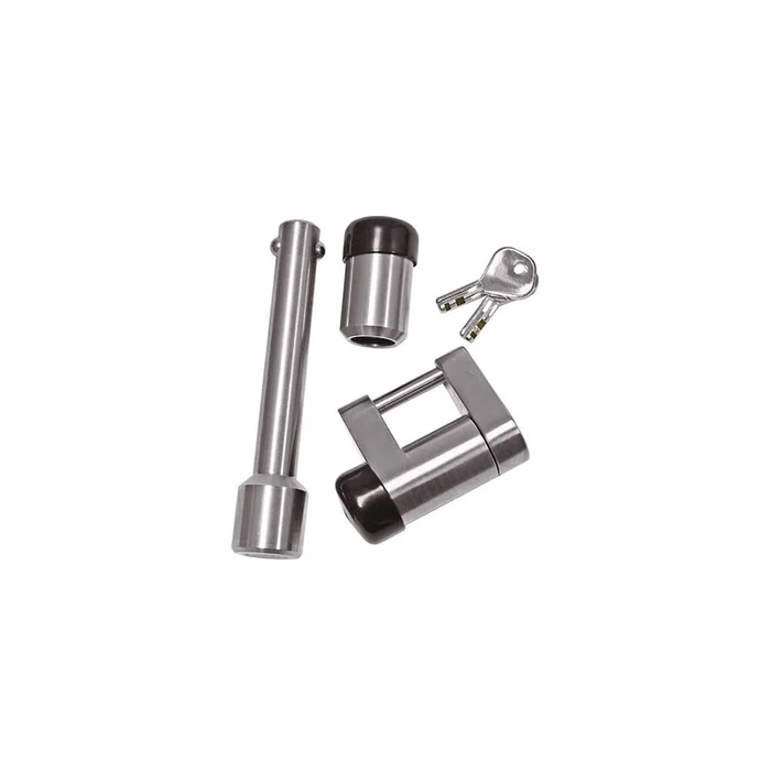 5/8in Chrome Keyed Alike Receiver/Coupler Combo Lock Set 8312621