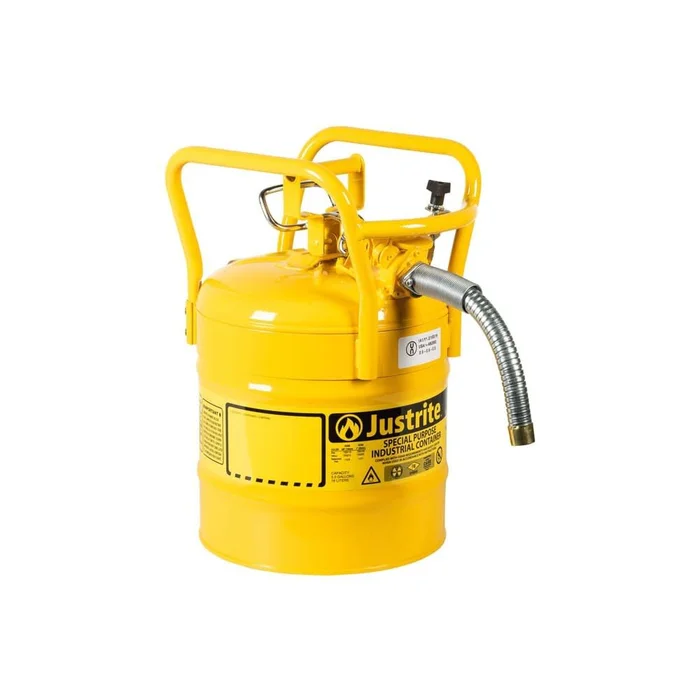 5 Gal Steel Safety Yellow Diesel Fuel Can Type II 7350230