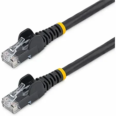 6 ft. CAT6 Cable – 10 Pack – BlackCAT6 Patch Cable – Snagless RJ45 Connectors – Category 6 Cable – N6PATCH6BK10PK