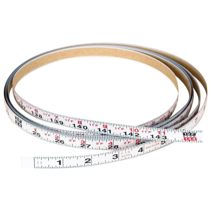 6 ft Left Handed Adhesive-Backed Measuring Tape 79-070