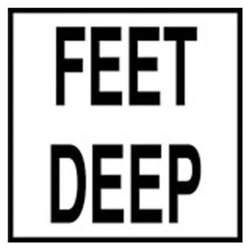 6 Smooth Ceram Feet Deep Tile | C611530