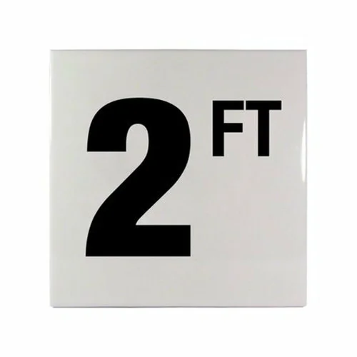 6 Smooth Ceram Tile 2Ft | C610020