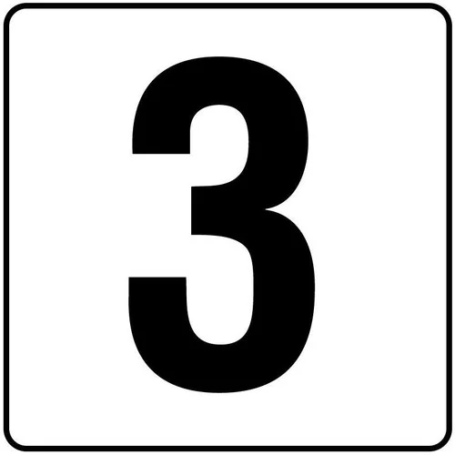 6 Vinyl Stickon 3 | V621030