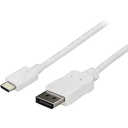 6ft/1.8m USB C to DisplayPort 1.2 Cable 4K 60Hz – USB Type-C to DP Video Adapter Monitor Cable HBR2 – CDP2DPMM6W