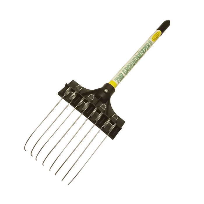 6in Groundskeeper II Gardener Rake GK132R