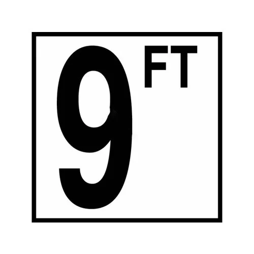 6X6 Non-Skid Ceramic Tile 9Ft | CC620090