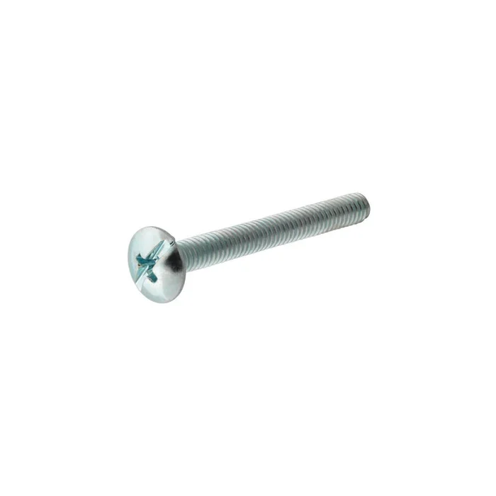 #8-32 x 1 3/4in Zinc Truss Combo Drive Machine Screw 100pk HF111730